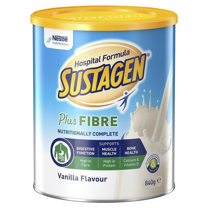 Sustagen Plus Fibre Vanilla 840g