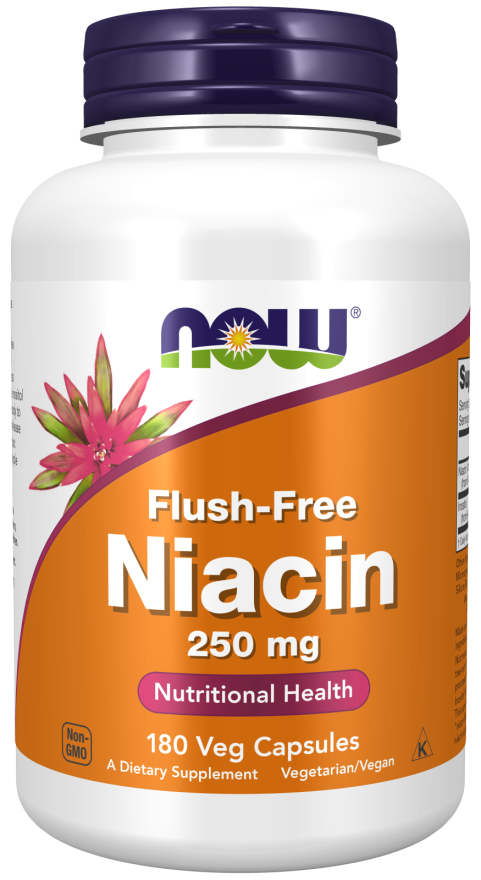 Now Flush Free Niacin 250mg 180 Caps