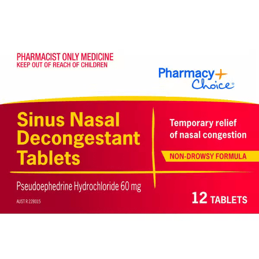 Trust Sinus/Nasal Decong 12Tab