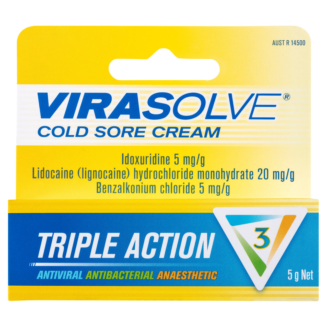 Virasolve Coldsore Cream 5g