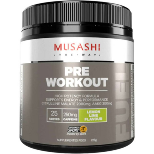 Musashi Pre W/O Lem Lime 225g