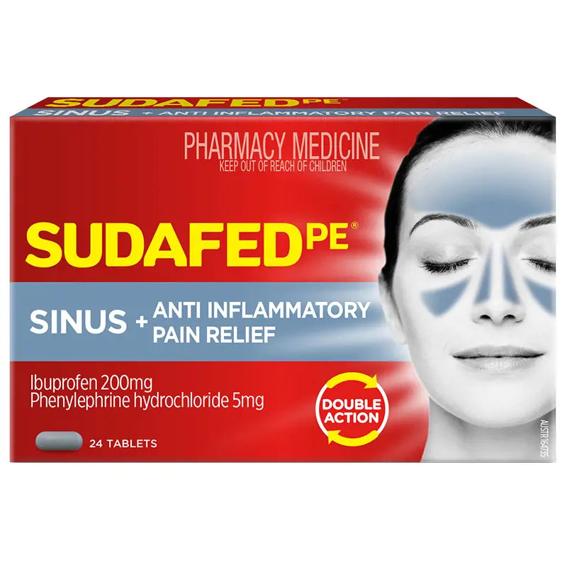 Sudafed D/Action Pain Re 24