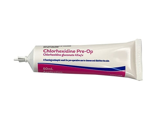Chlorhex Pre Op Wash 4% 50mL