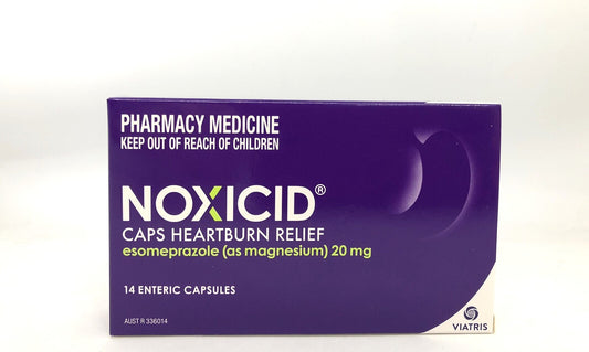 Noxicid Heartburn 20mg 14 Caps