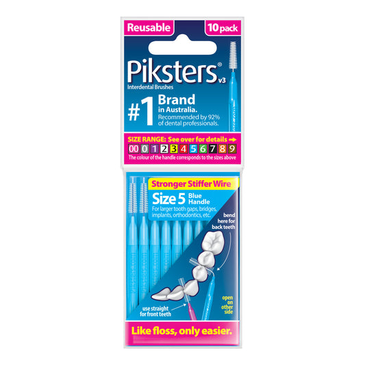 Piksters I/Dental Brush 5 10Pk