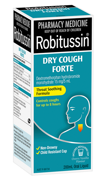 Robitussin Dry Cough Forte 200mL