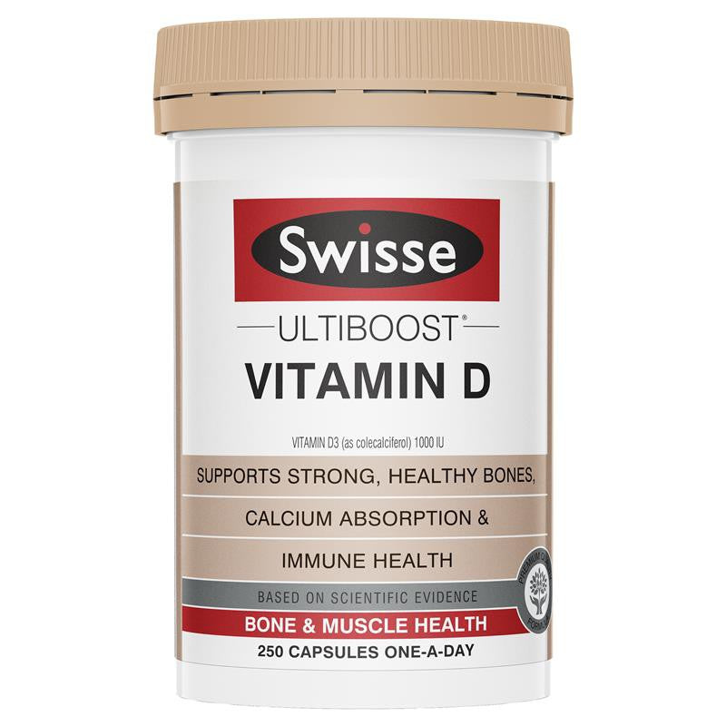 Swisse Ul/B Vit D 250 Cap