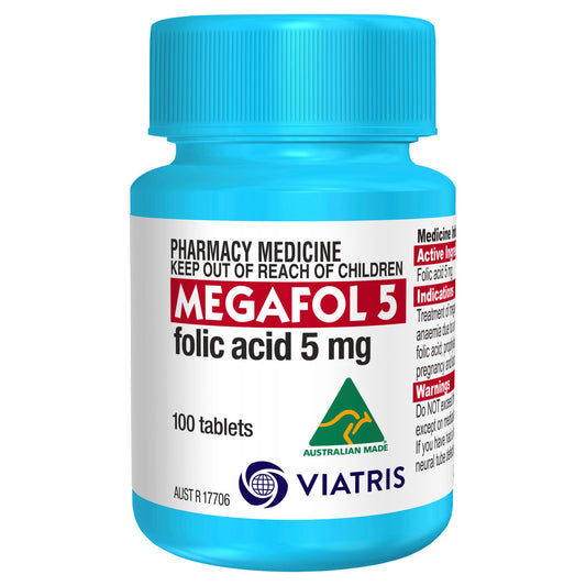 Megafol Tab 0.5mg 100