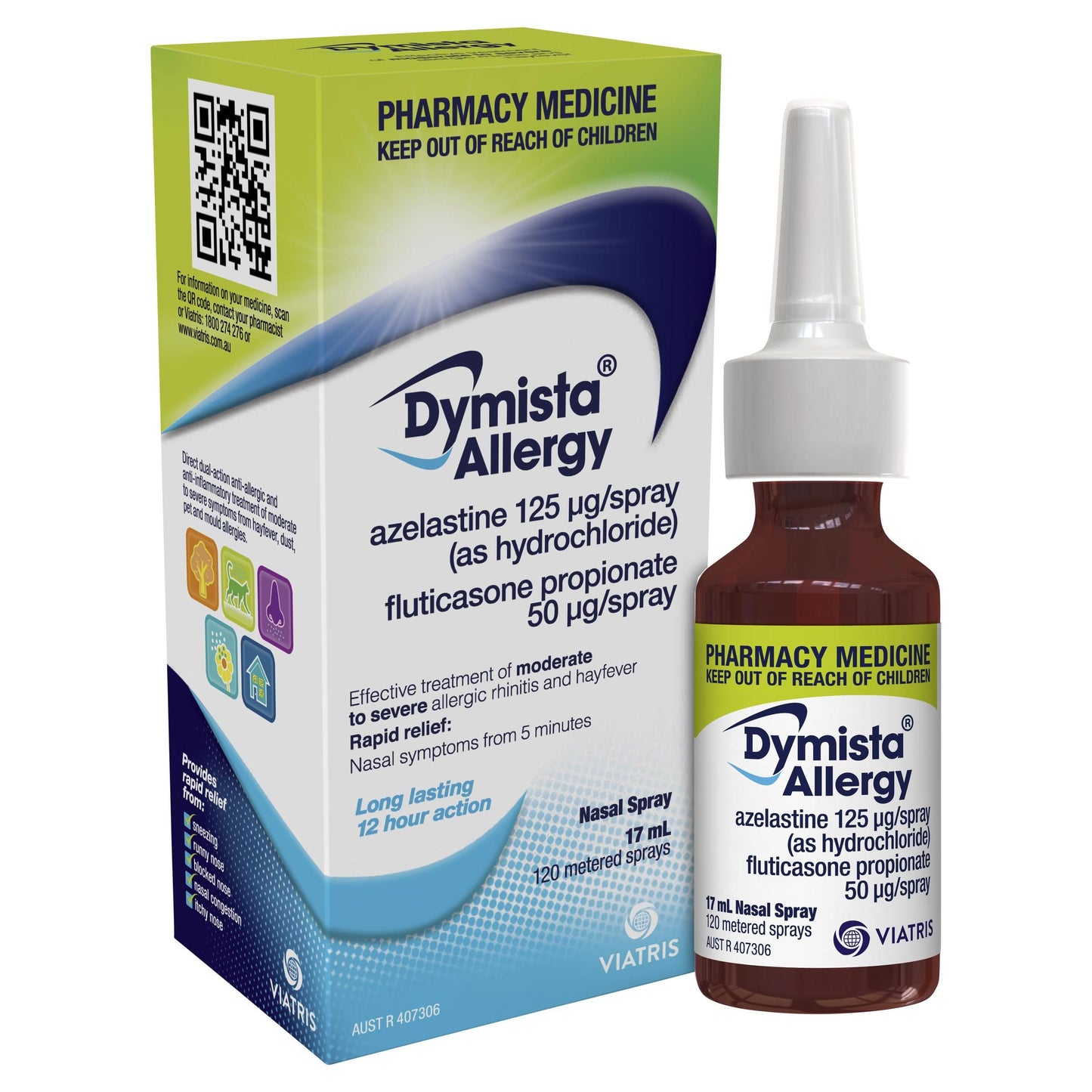 Dymista Allergy Spray 125/.05 17mL