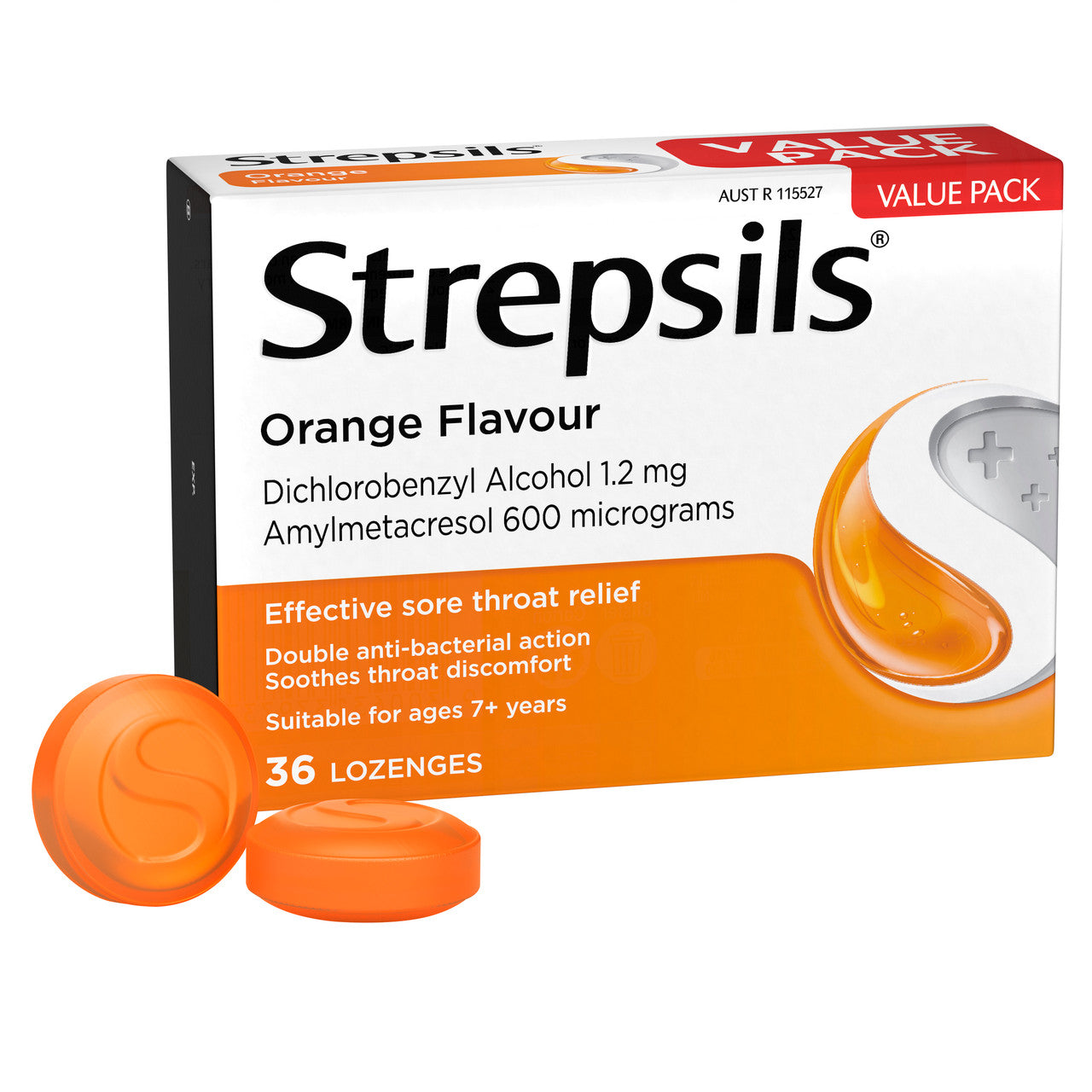 Strepsils Loz Orange 36