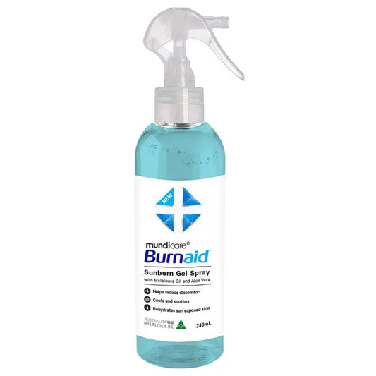 Burnaid Sunburn Gel Spray 240mL
