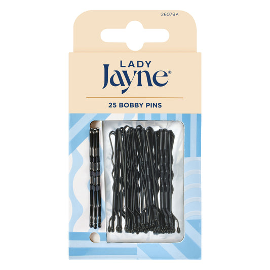 Lady Jane Bobby Pins Black 4.5Cm 25Pk