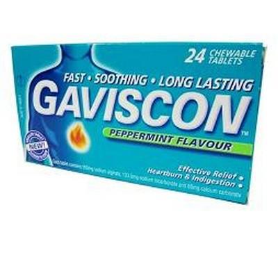 Gaviscon P/Mint Tab 24