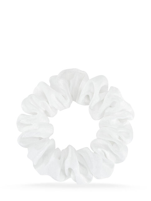 Lady School Scrunchie White