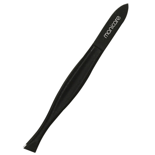 M/Care Slant Black Tweezers