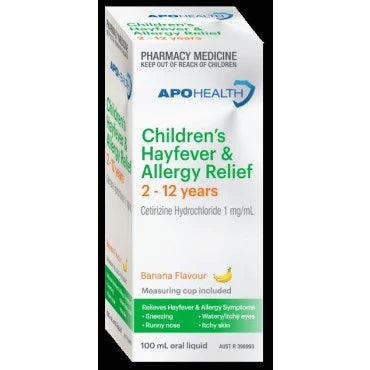 Aph Child Hayfever+Alrgy Relief 100mLbtl
