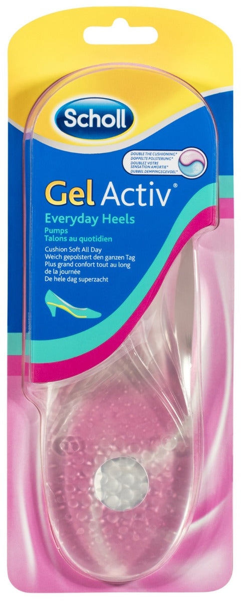 Scholl Gel Activ Female Insoles Everyday Heels