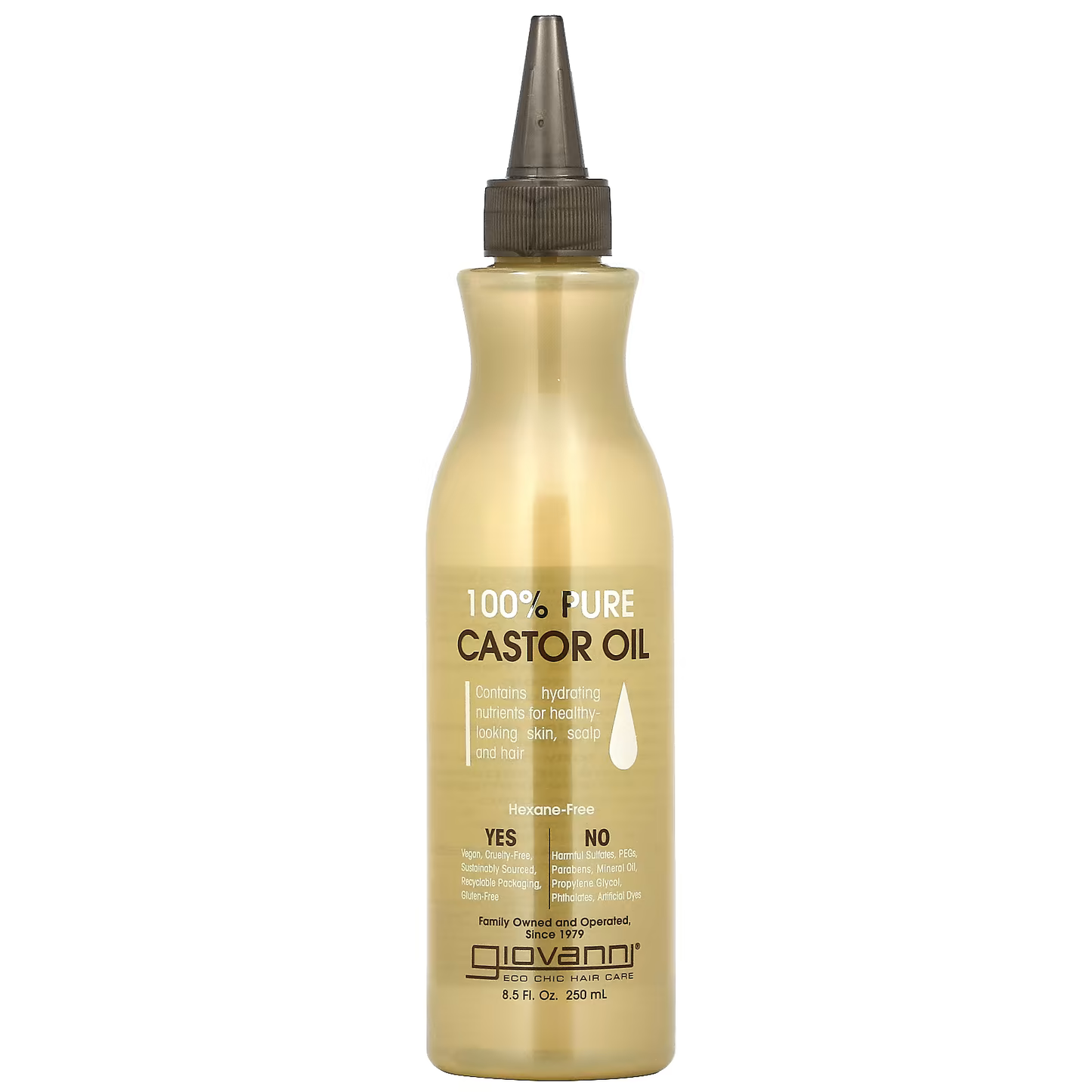 Giovanni 100% Pure Castor Oil 250mL