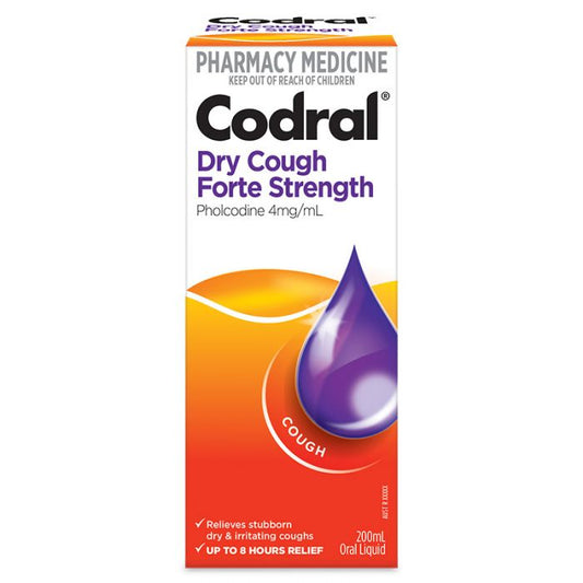 Codral Dry Cough Forte Strength 200mL