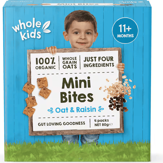 Whole Kids Mini Bites Oat & Rasin 80g