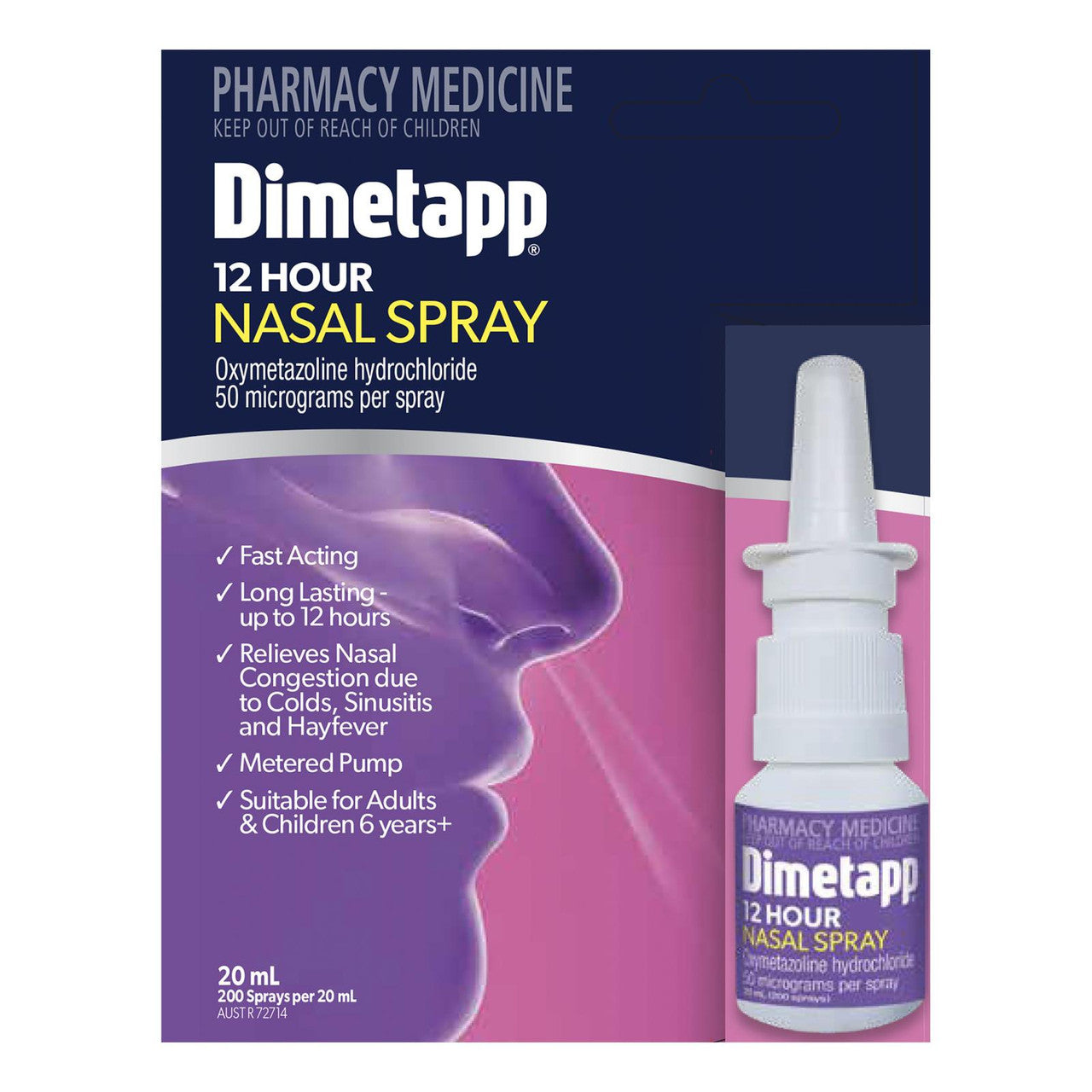 Dimetapp 12Hr N/Spray 20mL
