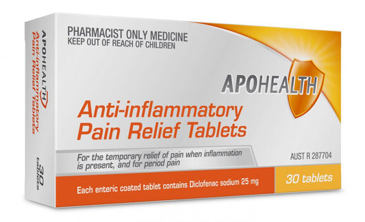 Aph Anti-Inflamm Pain Relf Tab 25mg 30