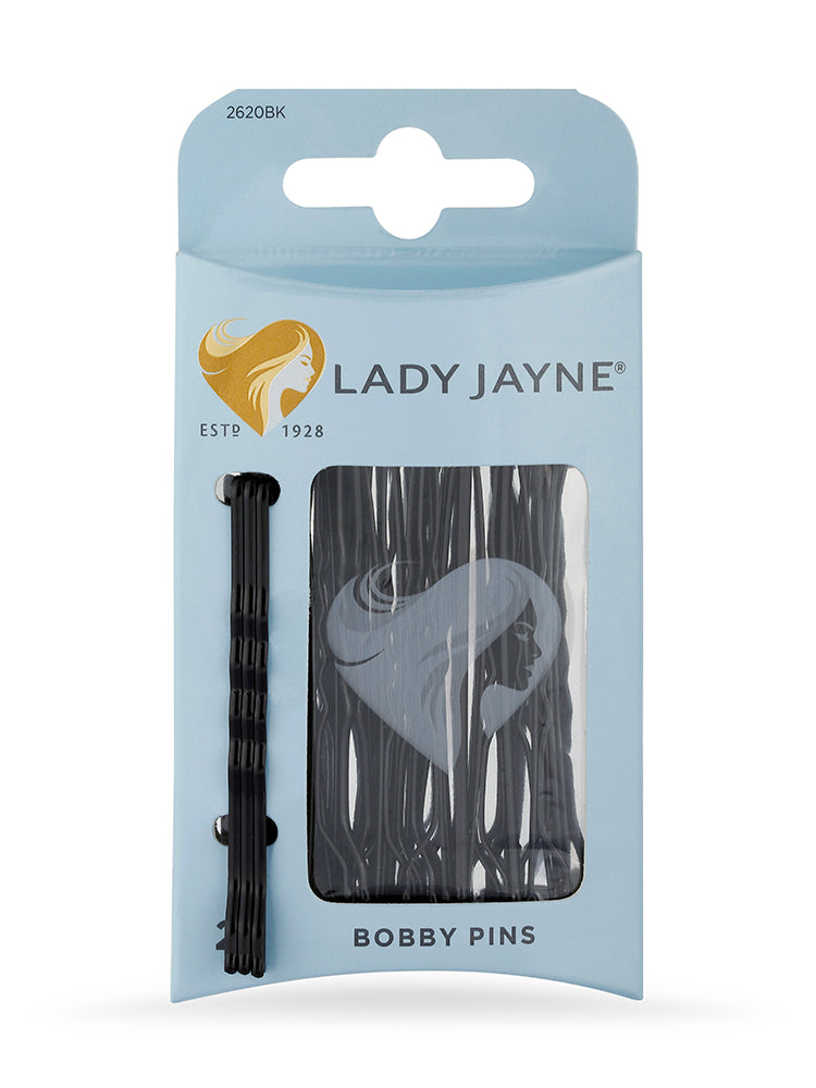 Lady Jane Bobby Pins Black 6.4Cm 25Pk