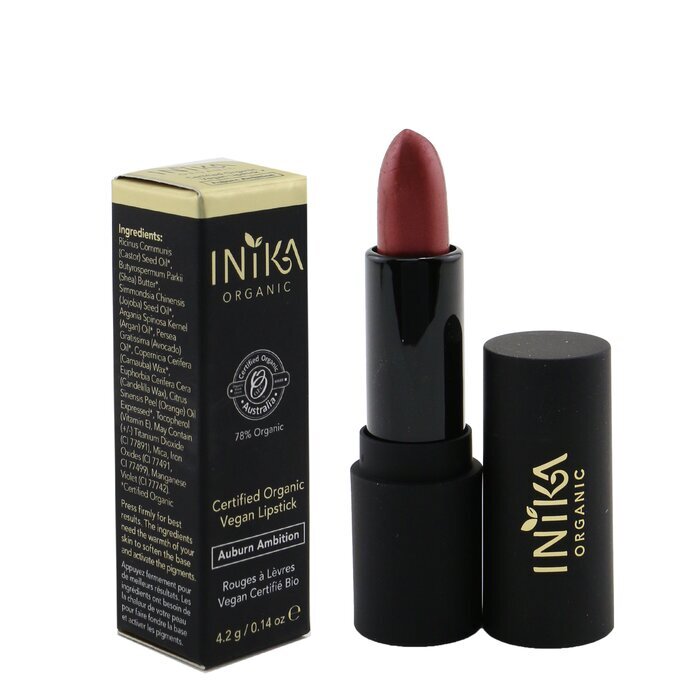 Inika Lipstick Auburn Ambition