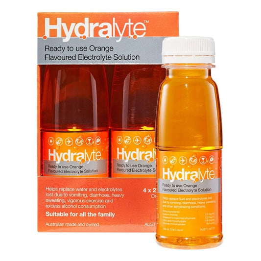 Hydralyte Orange 250mLx4