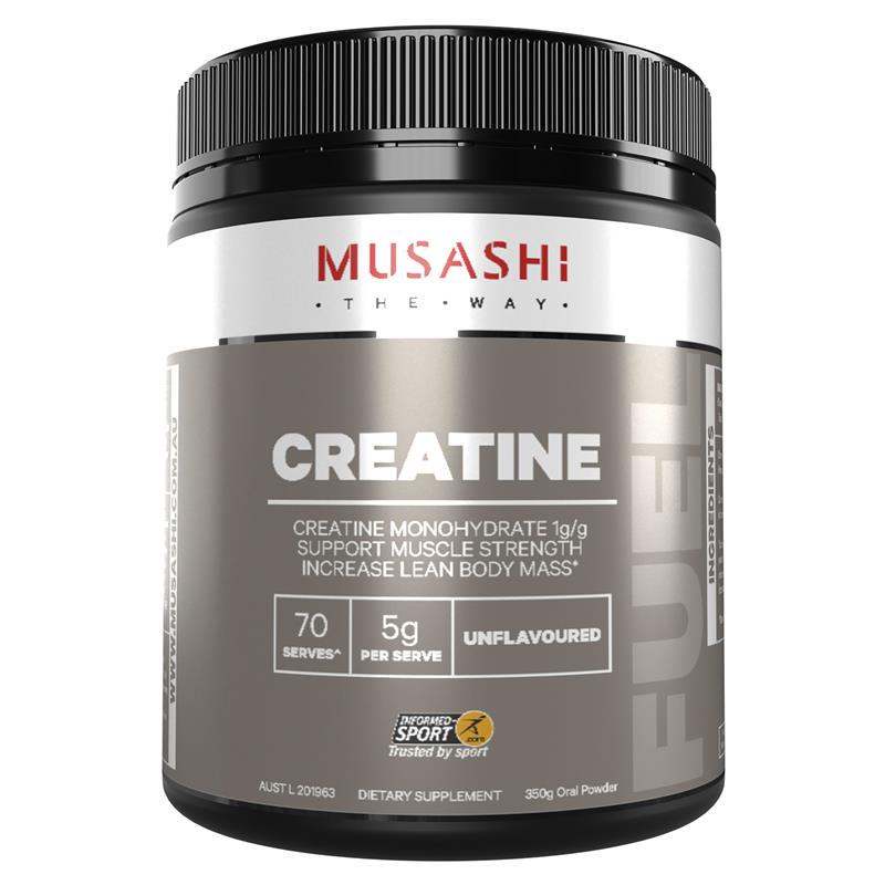 Musashi Creatine Unflvrd 350g