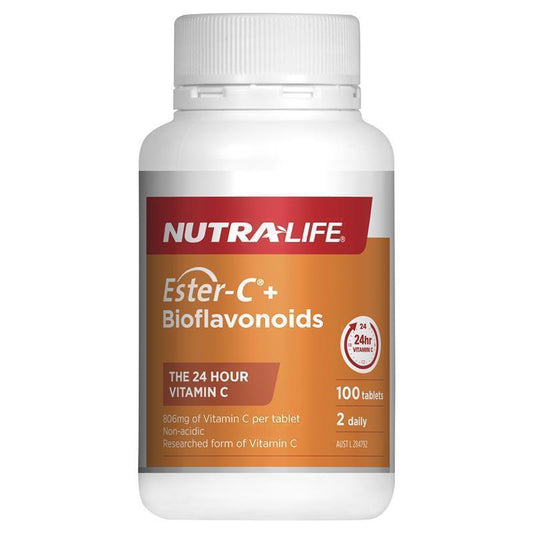 Nutra Life Ester C + Bioflavonoids 100Tab