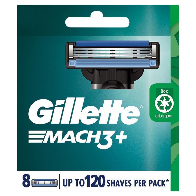 Gillette Mach 3 Cartridges 8Pk