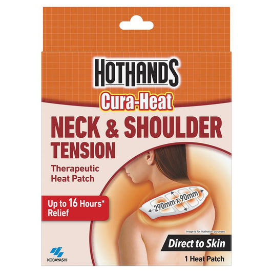 Hot Hands Cura Heat Neck & Shoulder 1P