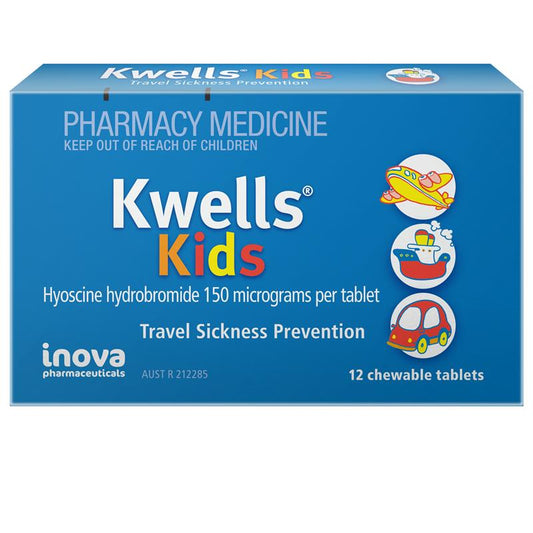 Kwells Travel Sick Kids Tab 12