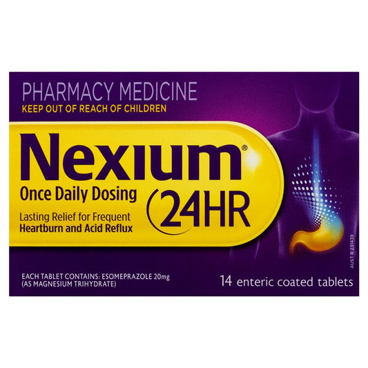 Nexium 24Hr Tablets 20mg 14 Tabs