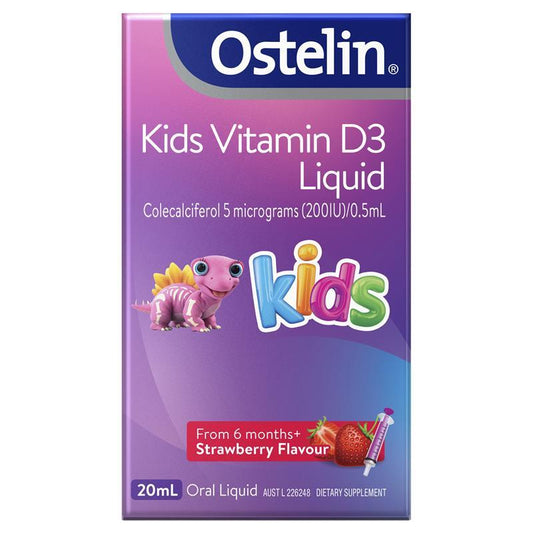 Ostelin Vit D Liq Kids 20mL