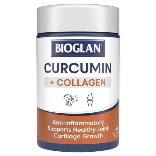 Bioglan Curcumin + Collagen 60 Tab
