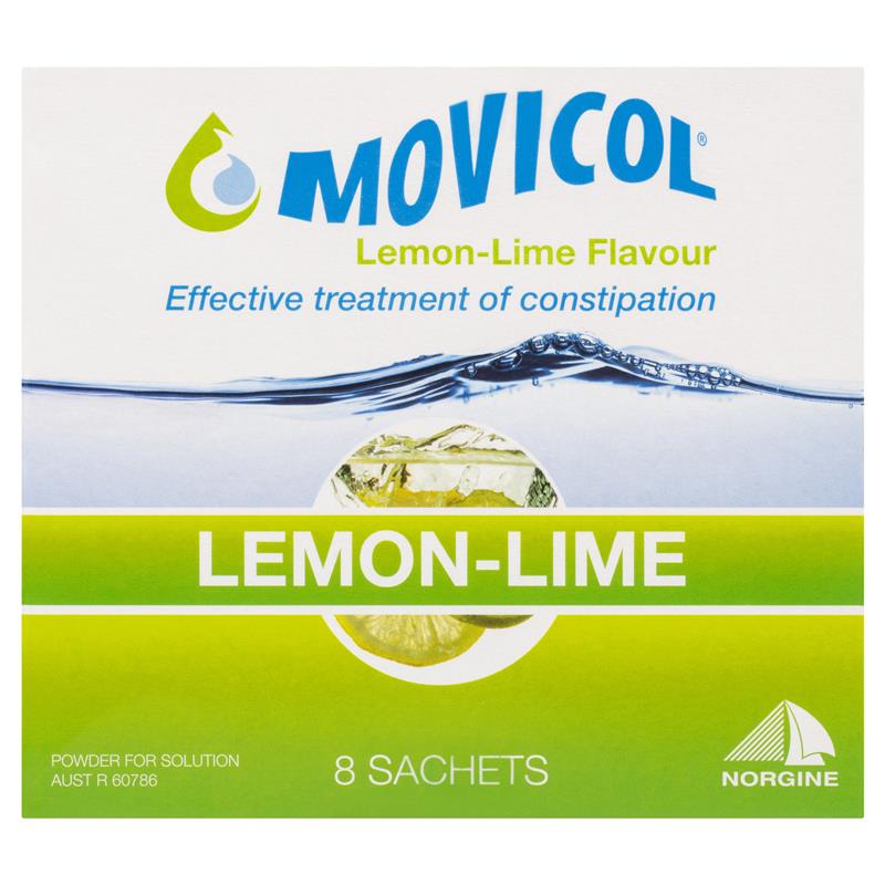 Movicol Lemon Lime 8 Sachets