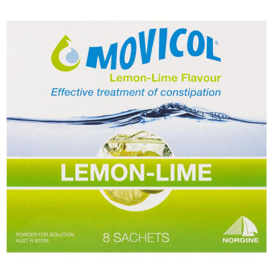 Movicol Lemon Lime 8 Sachets