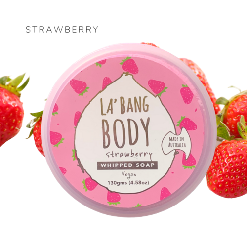 La'Bang Whipped Soap Strawberry