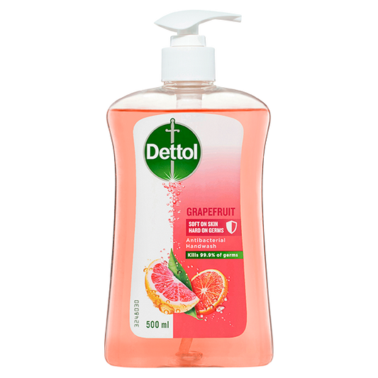Dettol Anti-Bac H/Wash Grapefruit 500mL