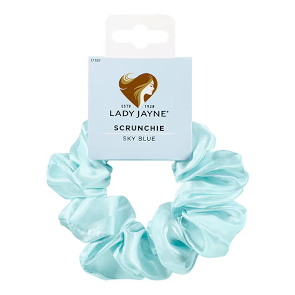 Lady School Scrunchie Sky Blue