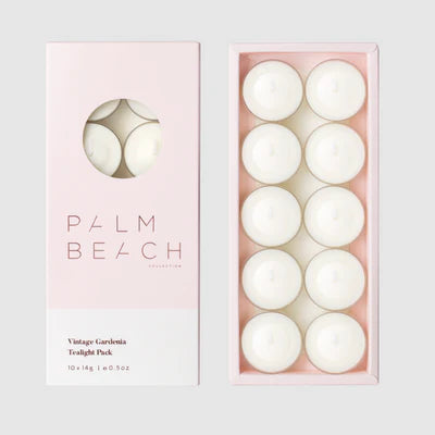 Palm Beach Vintage Gardenia Tealight Pack