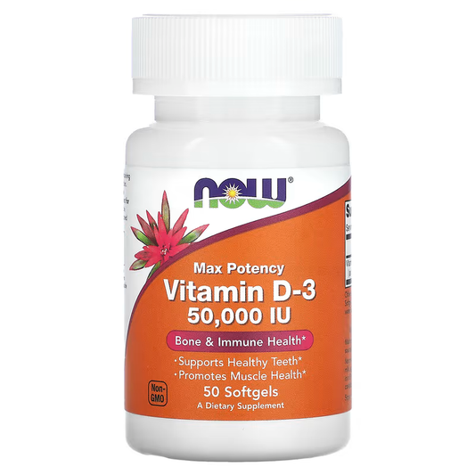 Now Vitamin D 50,000Iu