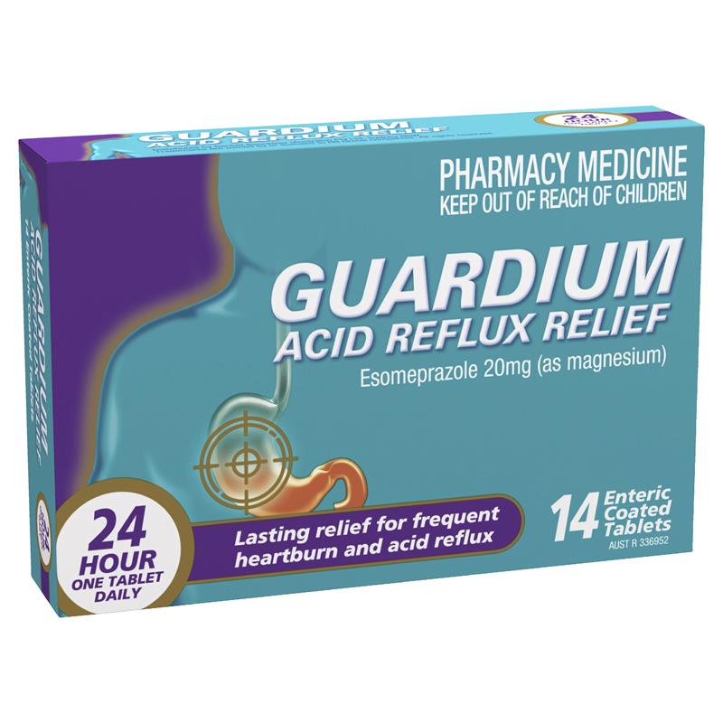 Guardium Acid Reflux Rlf Tab 14