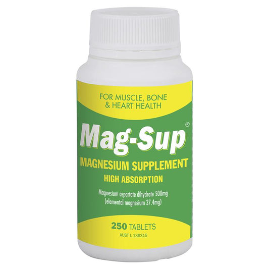 Mag-Sup 500mg Tab 250