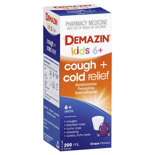 Demazin Kids Cough Relief 200mL