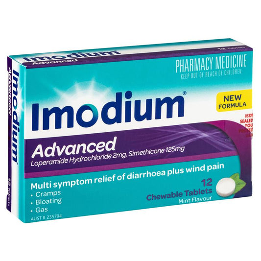 Imodium Advanced Anti Diarrhoeal 12