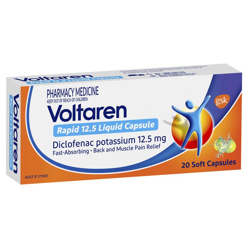 Voltaren Rapid Cap 12.5mg 20