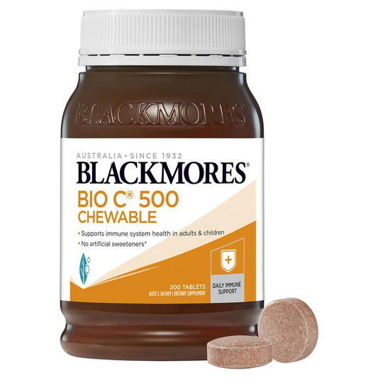 Blackmores Bio C Chewable Tab 200 Amb